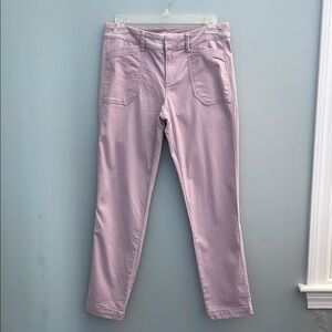 Old Navy High Rise Pixie Pants, Lavender, Size 2